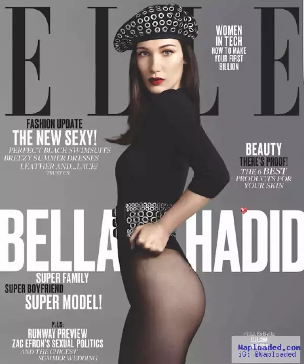 Photo: Bella Hadid covers Elle USA